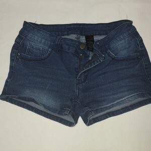 Soho Girls Classic Blue Jean Shorts